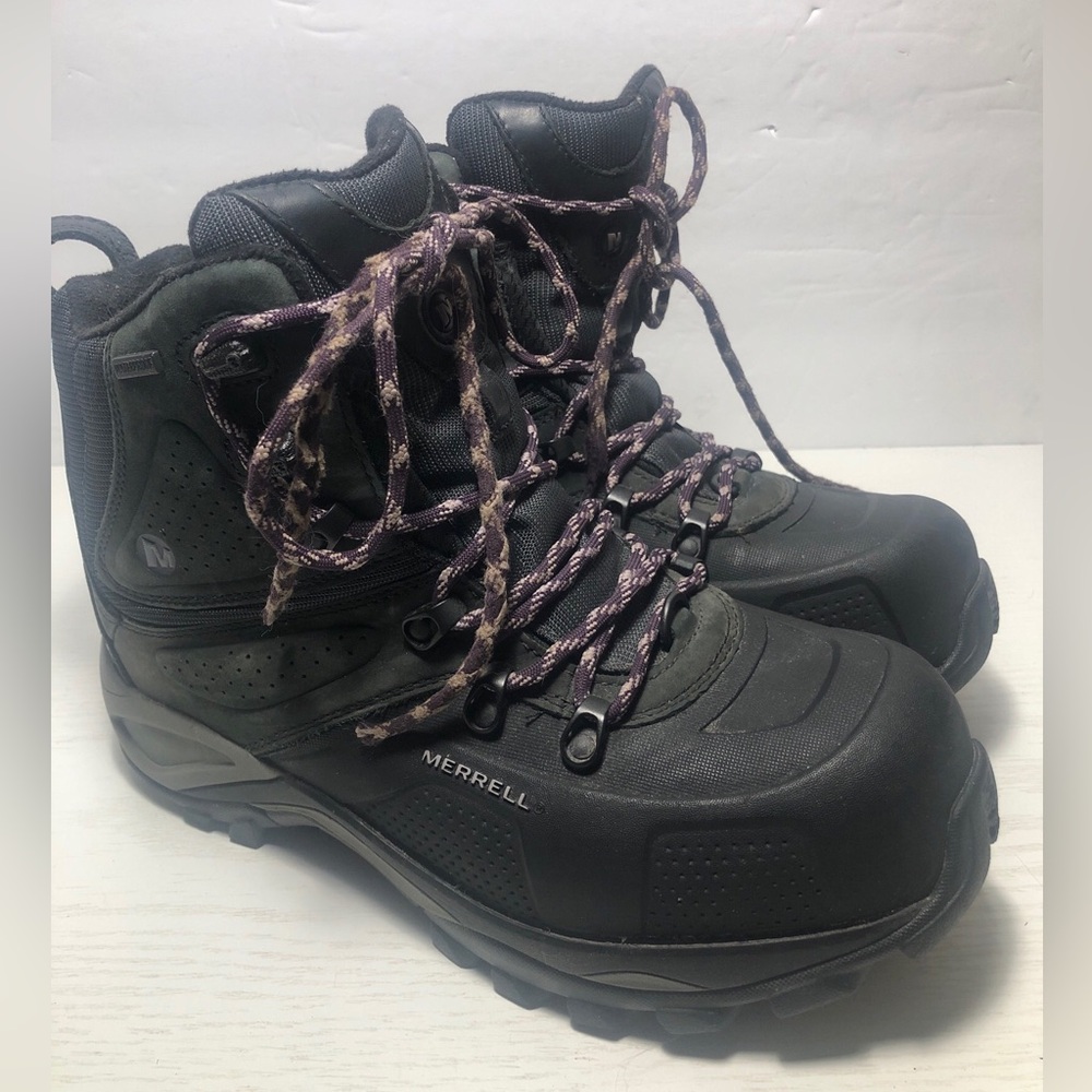 Merrell Performance Hiking Boots Walking Shoes Women’s 7.5 Opti Warm